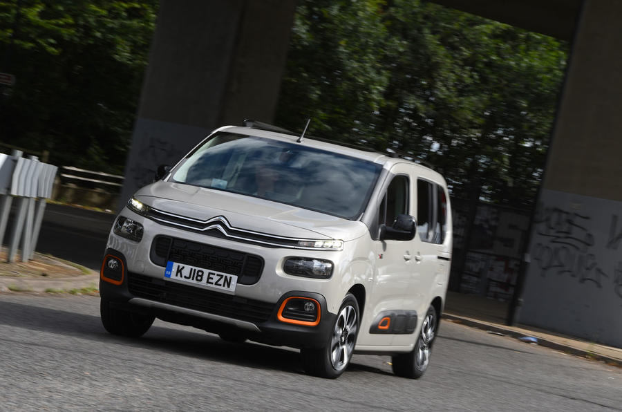 19 citroen berlingo 2018 rt cornering front