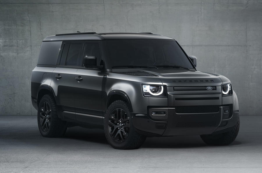 2023 land rover defender outbound front three quarters 2 0