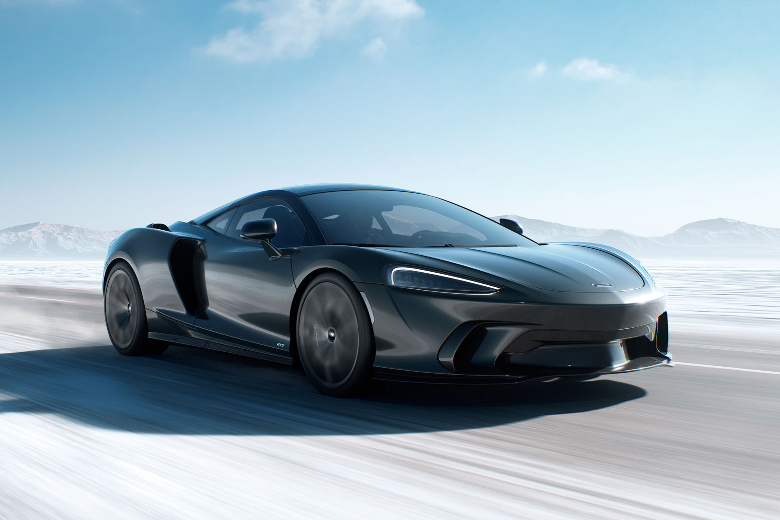 2024 mclaren gts front driving