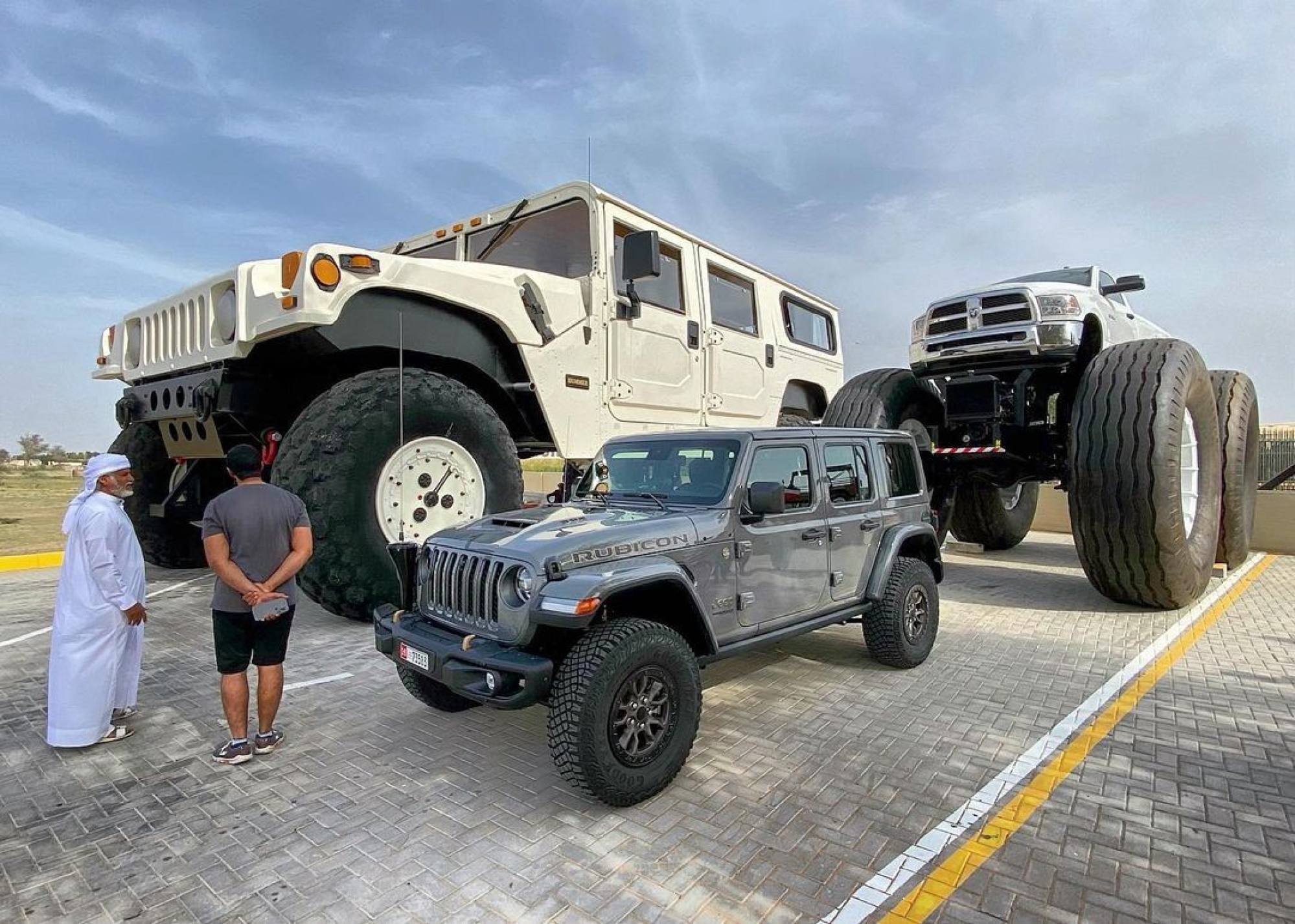 Arab sheikh and his five strange collectible cars