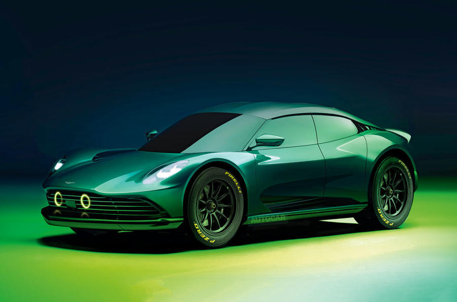 aston martin electric suv autocar render 0