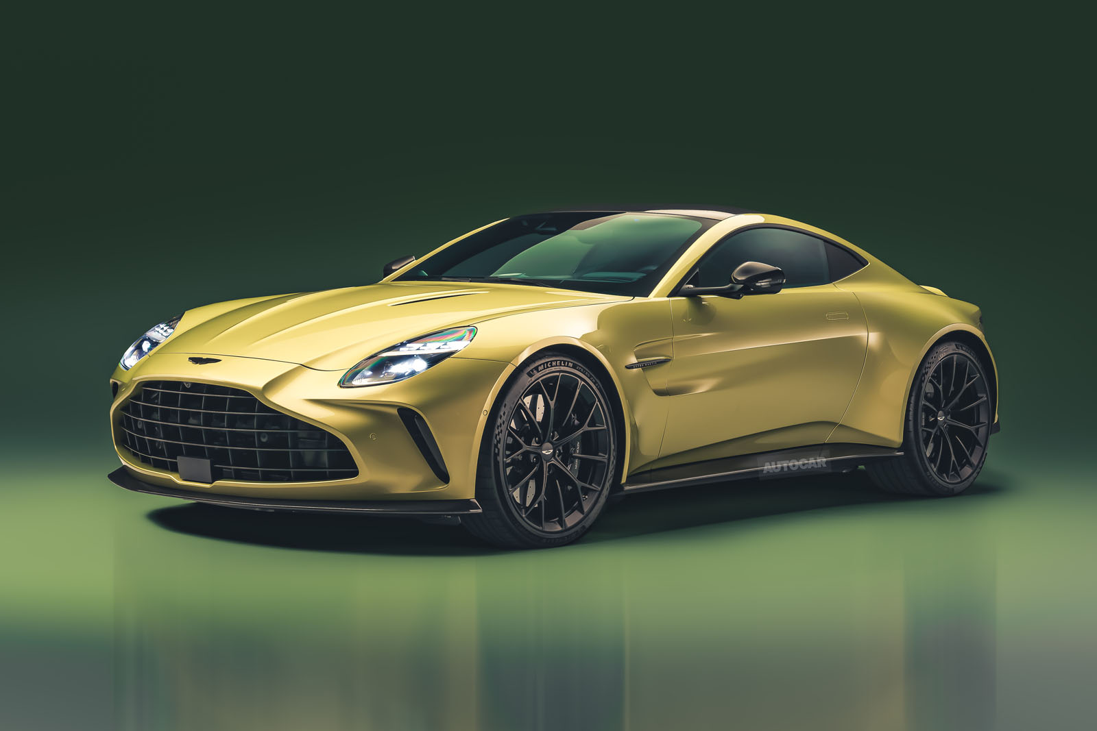 aston martin vantage front quarter autocar