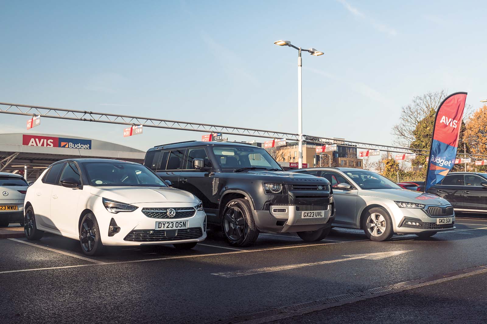 avis prestige cars parked 0