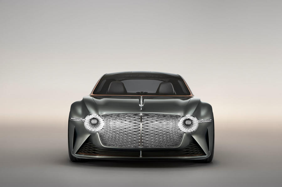 bentley exp 100 concept front end