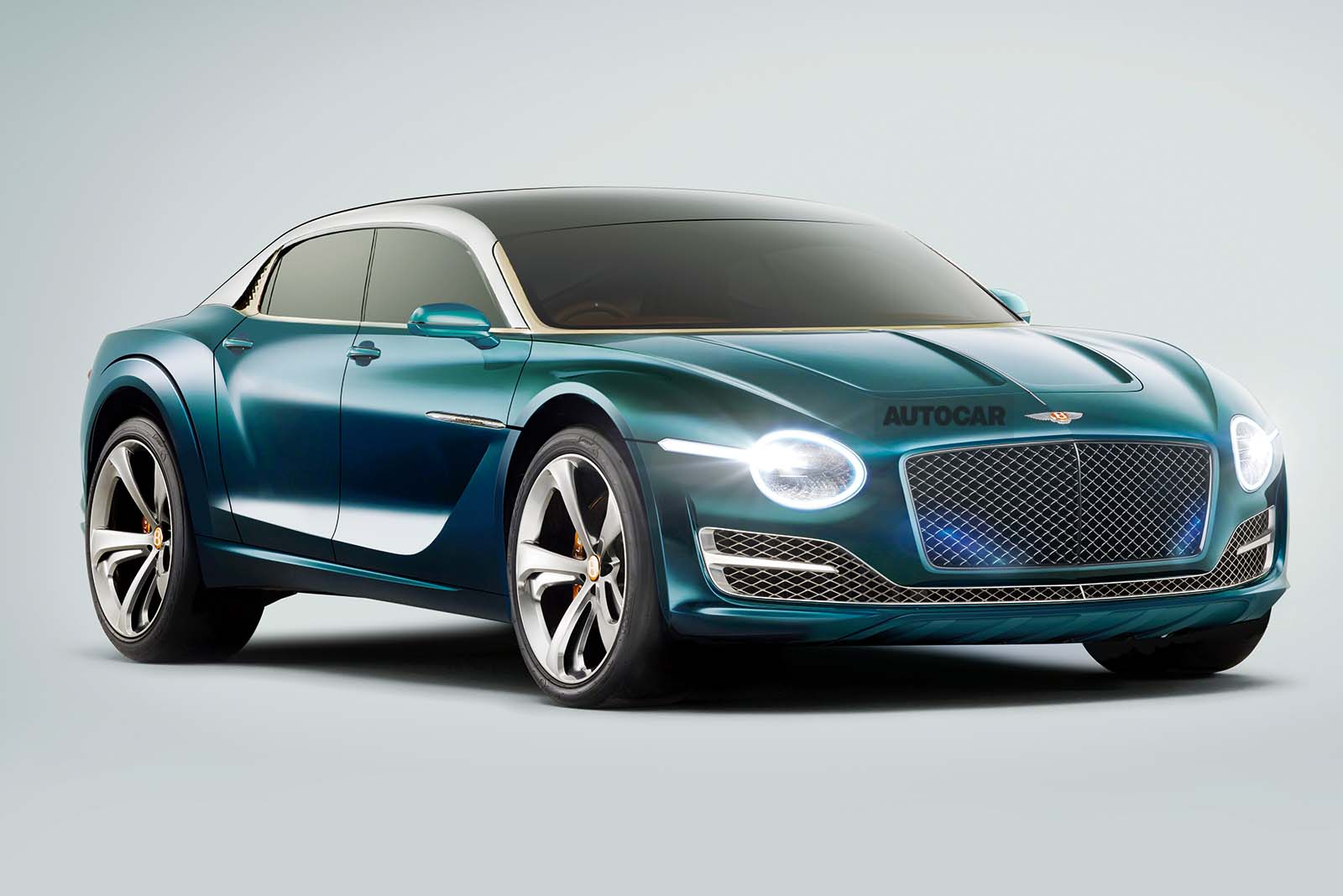 bentley ev front three quarter
