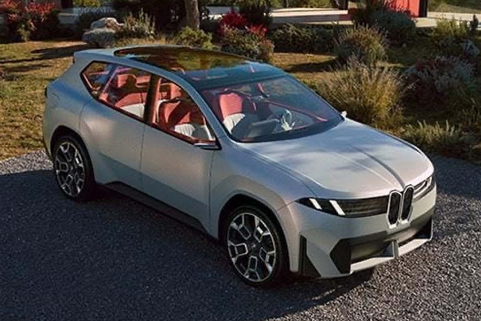 bmw vision neue klasse x concept front three quarter