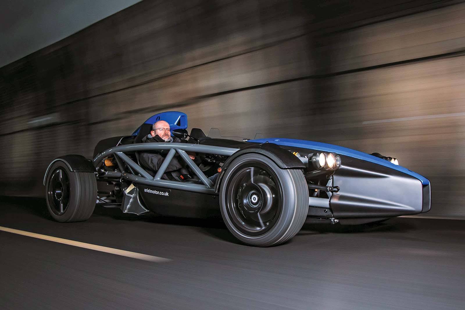 catesby tunnel ariel atom 4r front three quarter