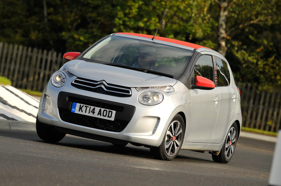 citroen c1 cornering