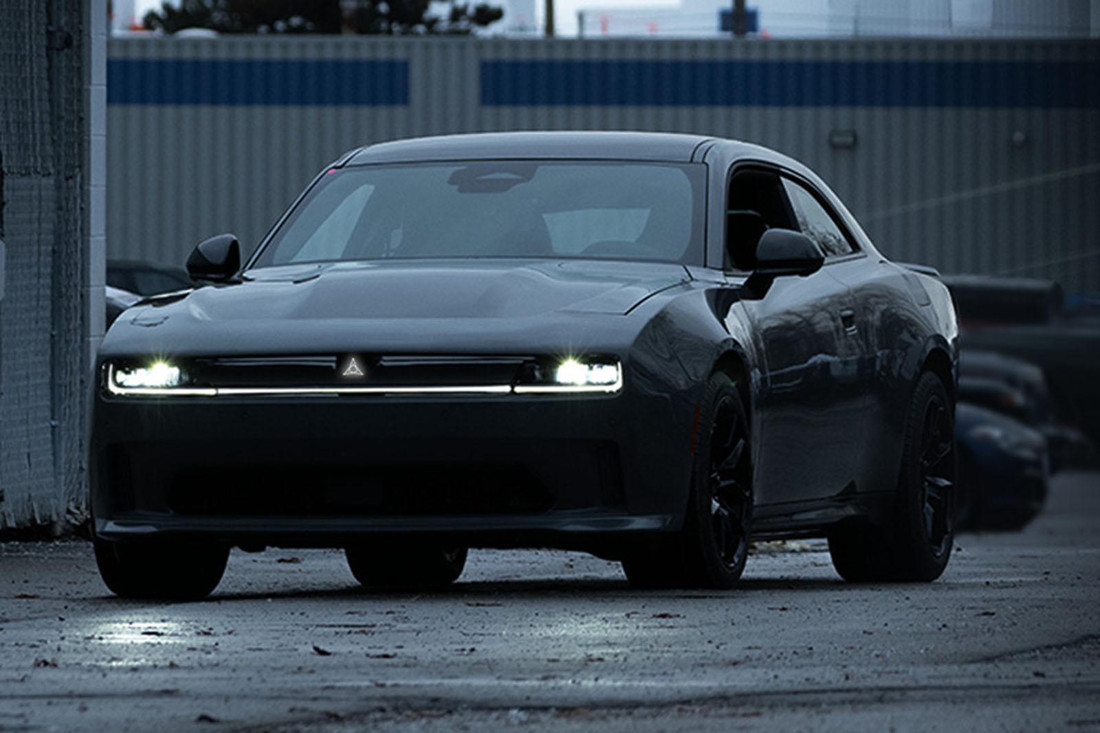 dodge charger daytona srt front three quarter lead