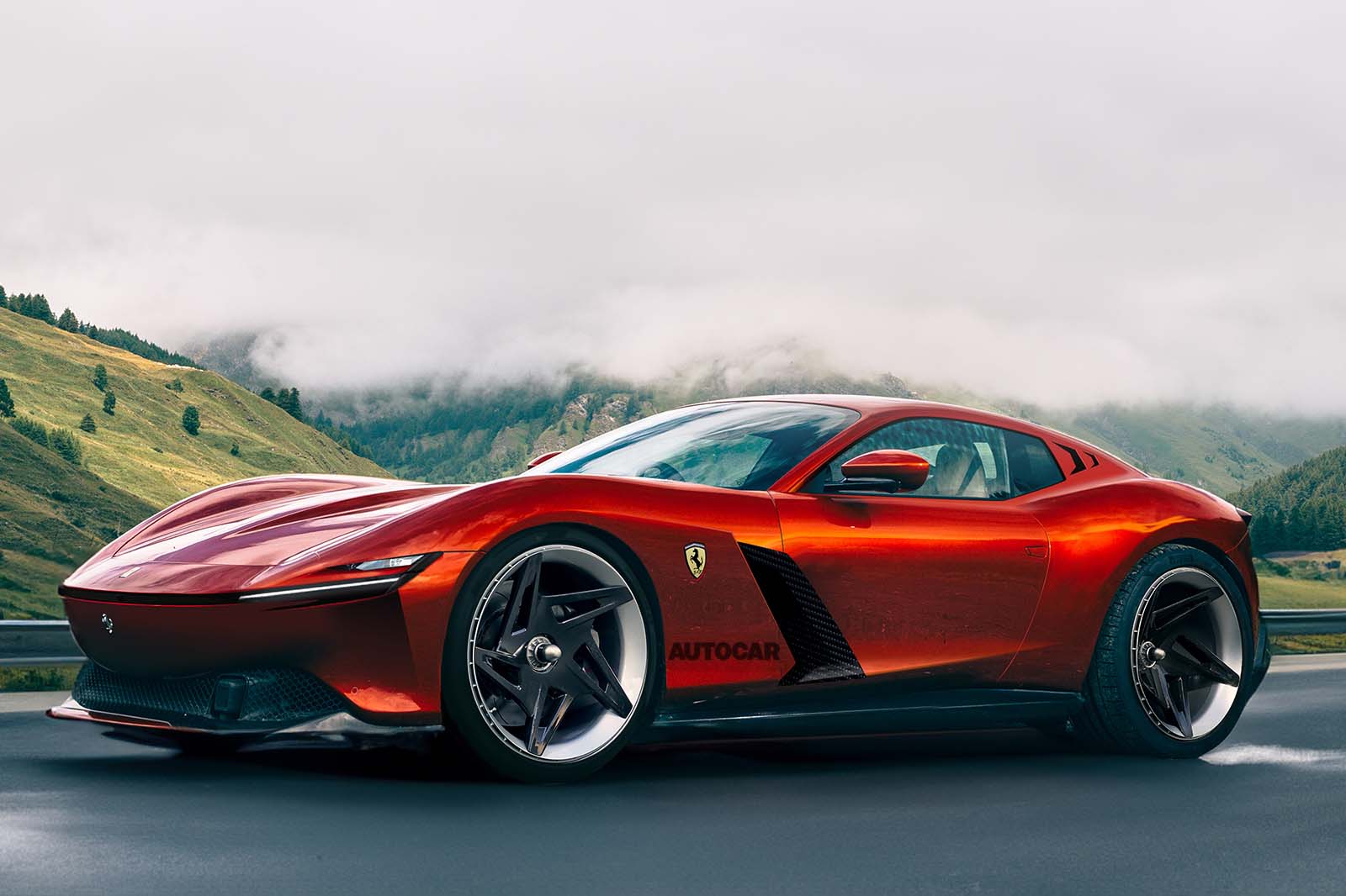 ferrari 812 successor render