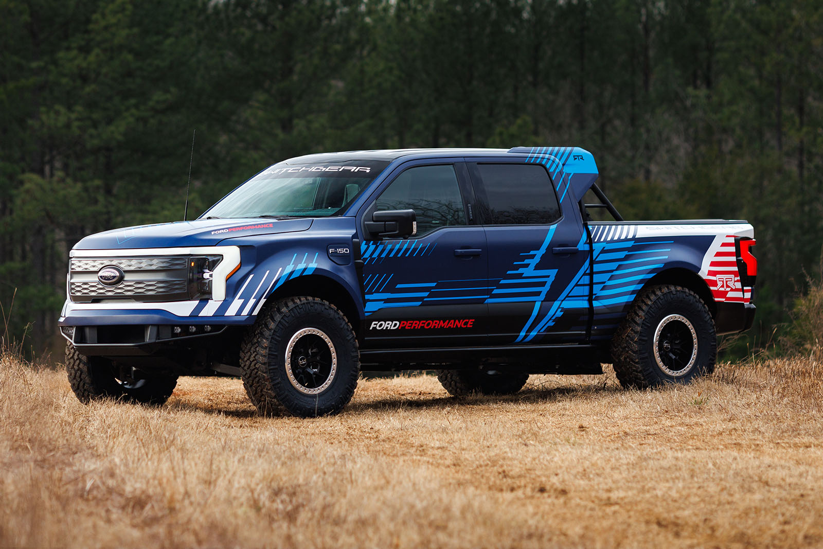 ford f150 lightning switchgear front three quarter