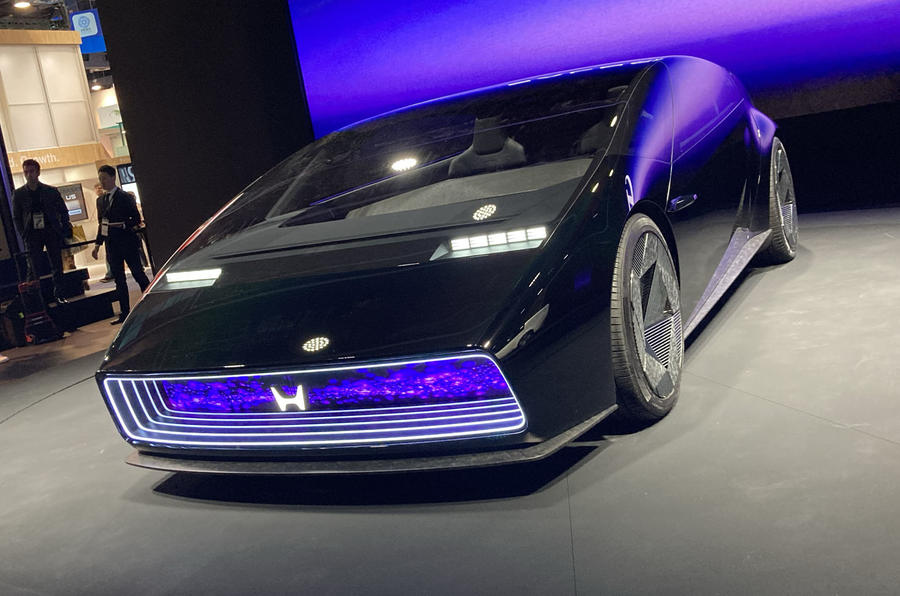honda saloon 0 series concept at ces 3 0