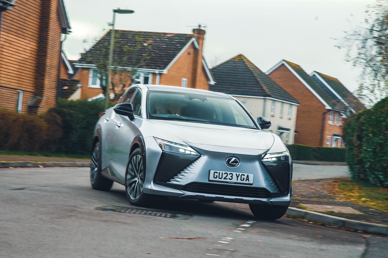 lexus rz front cornering 2
