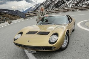 marcello gandini with lamborghini miura 0