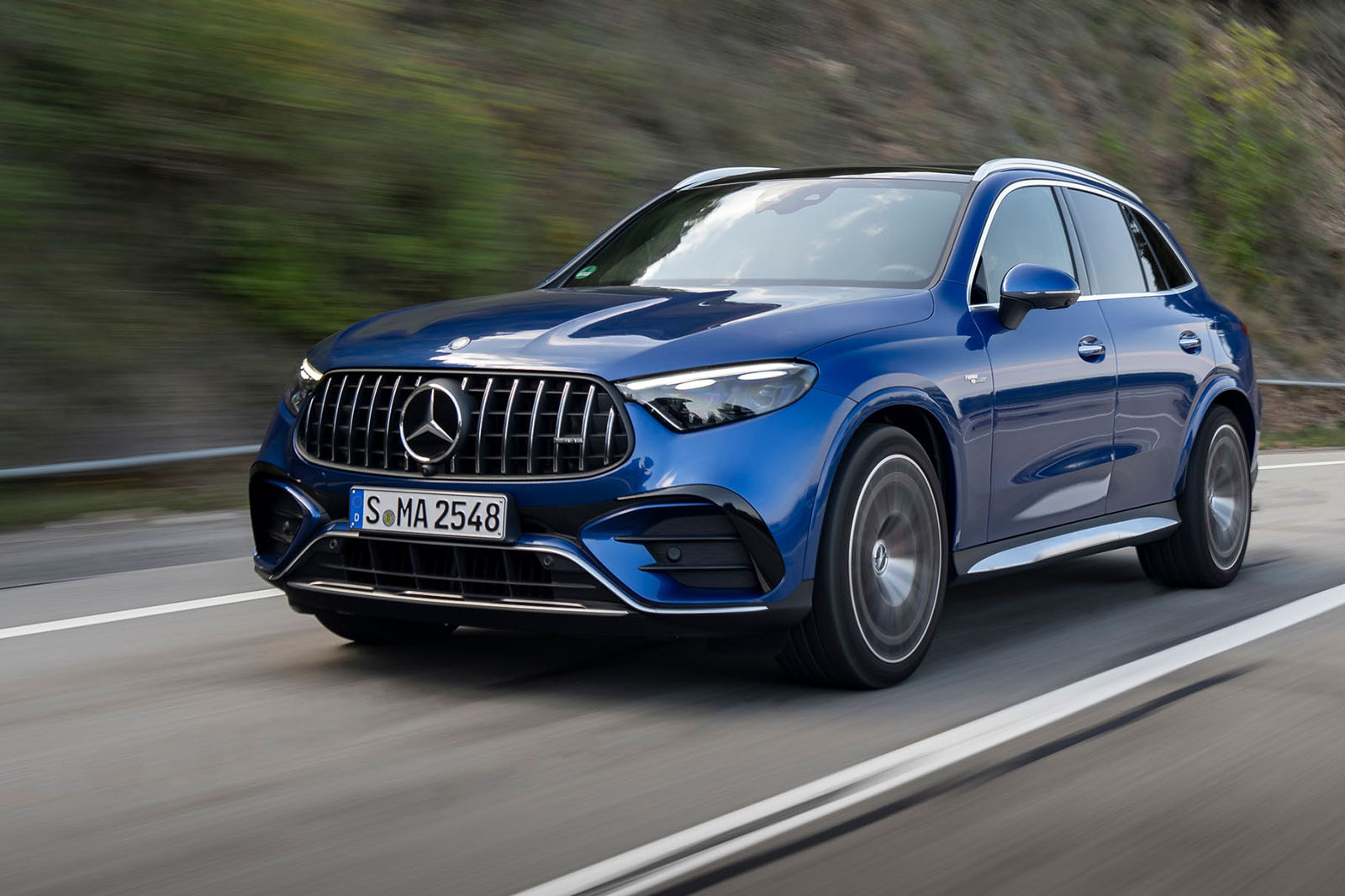 mercedes amg glc63 s review 2023 001 tracking front