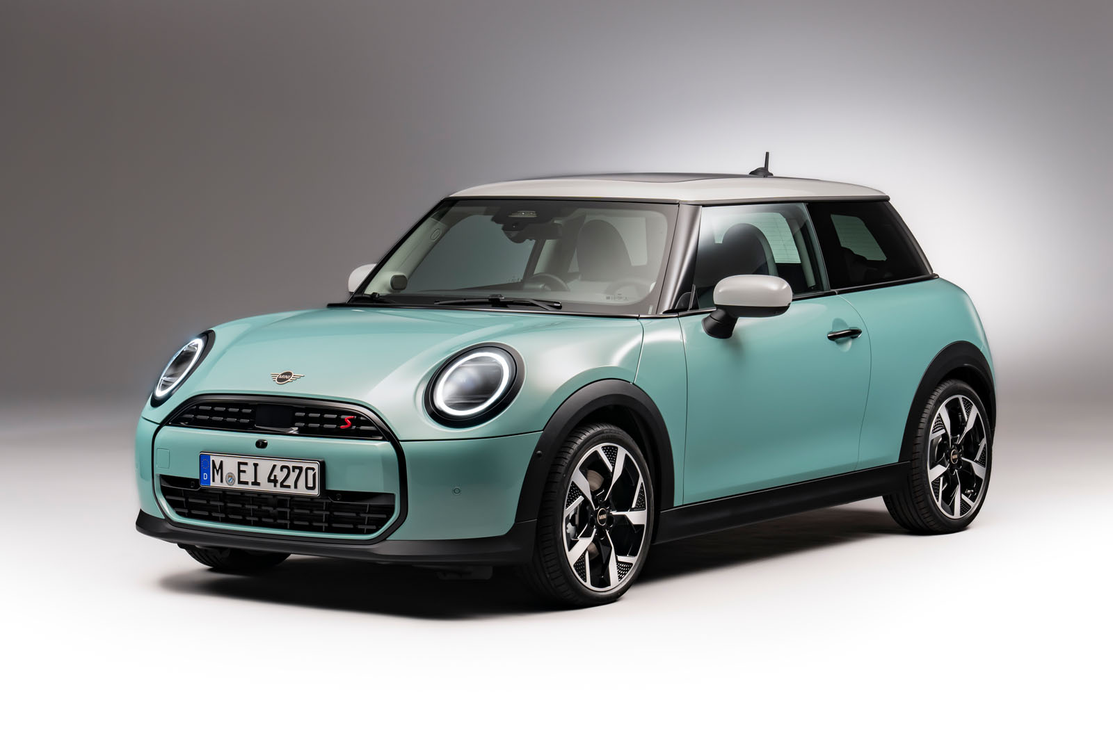 mini cooper petrol 2024 front quarter