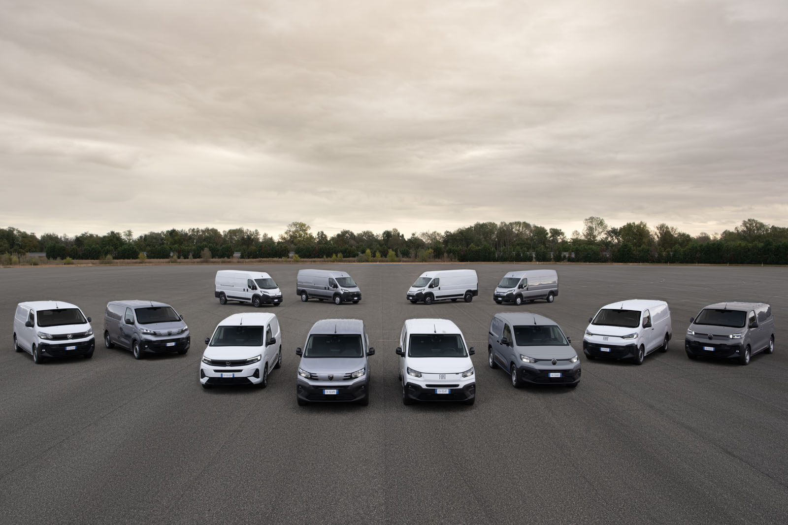 stellantis new van line up