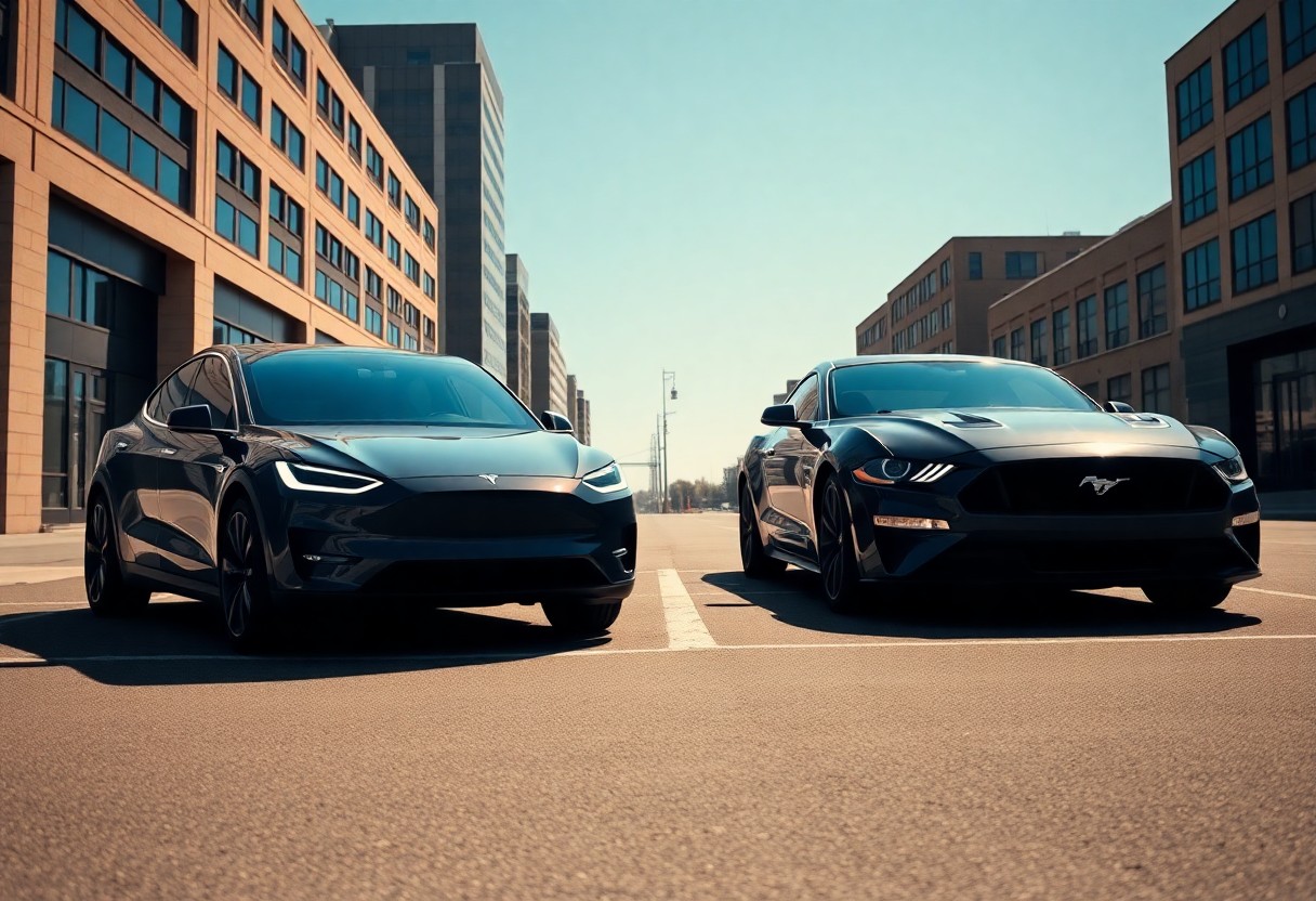 Tesla Model Y vs. Ford Mustang Mach-E