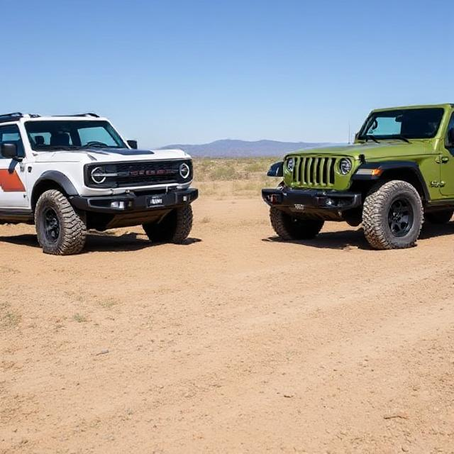 Ford Bronco vs. Jeep Wrangler