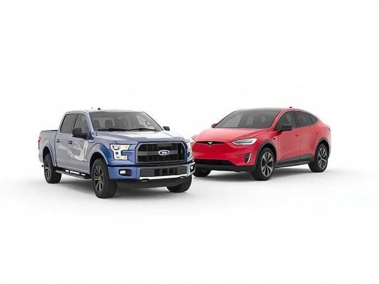 Ford F-150 Lightning vs. Tesla Cybertruck