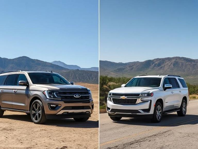 2025 Ford Expedition vs. Chevy Tahoe