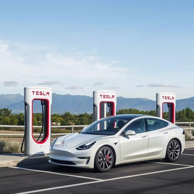 Next-Gen Tesla Superchargers