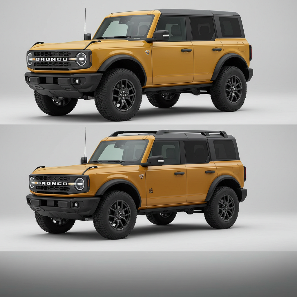 Comparing The 2025 Bronco And Bronco Sport Trims