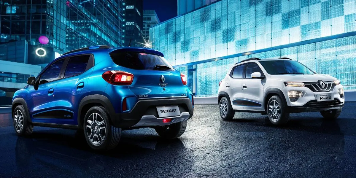 Sales of an inexpensive electric car Renault City K-ZE began