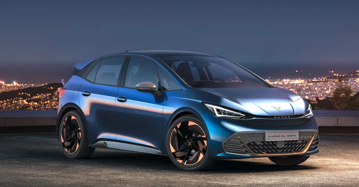 The first Cupra electric car received three motors and a spectacular design